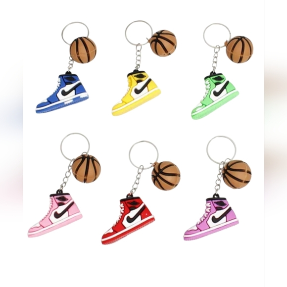 Other - (Pick 1) Air Jordan Sneaker Basketball Keychains